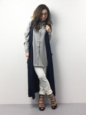 ..HK..さん（レディース・159cm）の春コーディネート