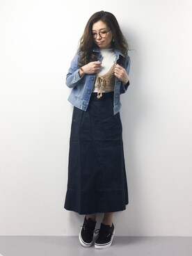 「アイテム（アンサンブル）」を使った、..HK..さん（レディース・159cm）の春コーディネート