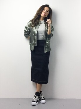 ..HK..さん（レディース・159cm）の春コーディネート