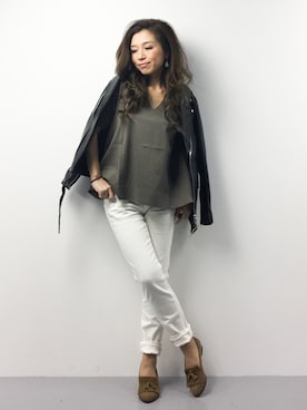 ..HK..さん（レディース・159cm）の春コーディネート