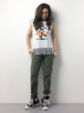 ..HK..さん（レディース・159cm）の春コーディネート