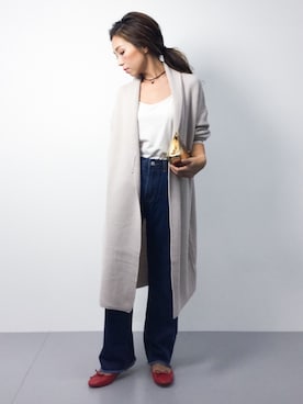 「Luz Llena (NEY)（ラズレナニー）のアイテム（パンツ）」を使った、..HK..さん（レディース・159cm）の秋コーディネート