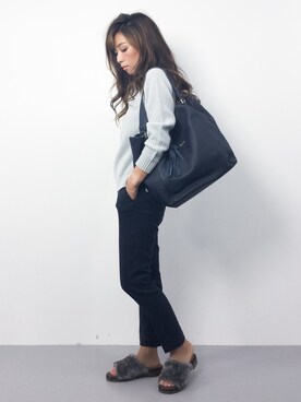 「CLEARIMPRESSION （クリアインプレッション）のアイテム（パンツ）」を使った、..HK..さん（レディース・159cm）の秋コーディネート