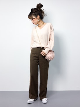 ..HK..さん（レディース・159cm）の秋コーディネート