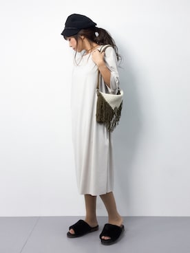 「チャイハネ（チャイハネ）のアイテム（バッグ）」を使った、..HK..さん（レディース・159cm）の秋コーディネート