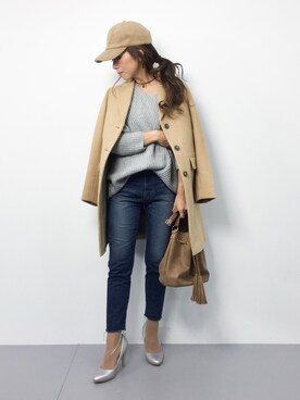 ..HK..さん（レディース・159cm）の秋コーディネート