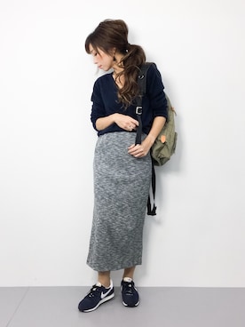 「merrier BEAMS（メリアビームス）のアイテム」を使った、..HK..さん（レディース・159cm）の秋コーディネート