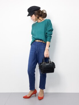 ..HK..さん（レディース・159cm）の冬コーディネート