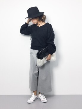 ..HK..さん（レディース・159cm）の冬コーディネート