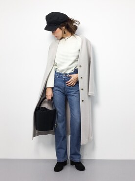 ..HK..さん（レディース・159cm）の冬コーディネート