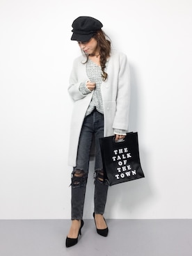 ..HK..さん（レディース・159cm）の冬コーディネート