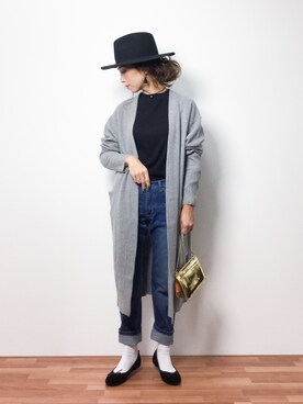 ..HK..さん（レディース・159cm）の冬コーディネート