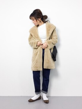 ..HK..さん(レディース・159cm)の冬コーディネート