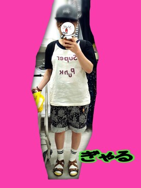 ぎゃるさん（レディース・153cm）の春コーディネート