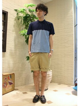 417 officialさん（メンズ・173cm）の夏コーディネート