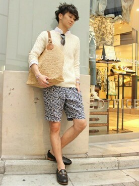 417 officialさん（メンズ・173cm）の夏コーディネート