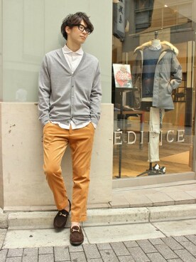 417 officialさん（メンズ・173cm）の秋コーディネート