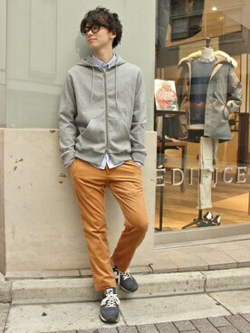 417 officialさん（メンズ・173cm）の秋コーディネート