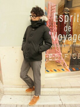 417 officialさん(メンズ・173cm)の秋コーディネート