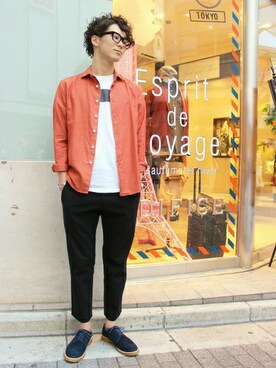 417 officialさん（メンズ・173cm）の秋コーディネート