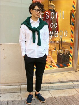 417 officialさん（メンズ・173cm）の秋コーディネート