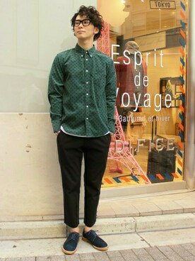 417 officialさん（メンズ・173cm）の秋コーディネート