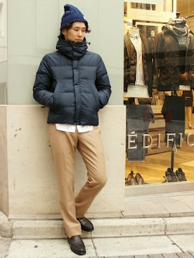 417 officialさん（メンズ・173cm）の秋コーディネート