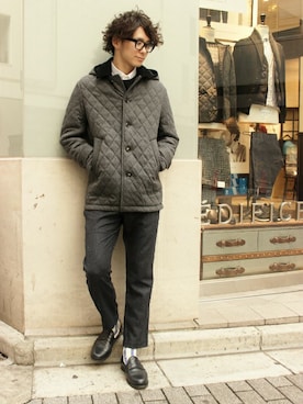 417 officialさん(メンズ・173cm)の秋コーディネート