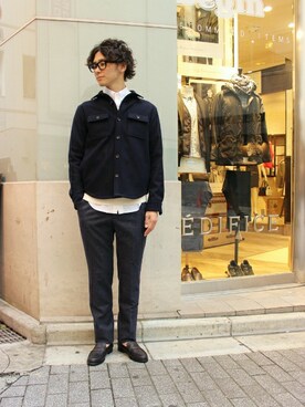 417 officialさん（メンズ・173cm）の秋コーディネート