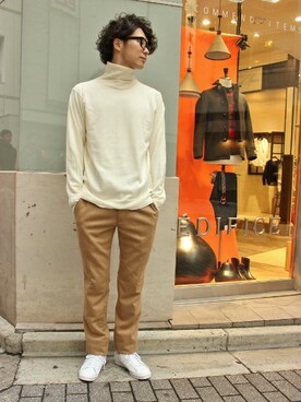 417 officialさん（メンズ・173cm）の秋コーディネート