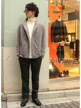 417 officialさん（メンズ・173cm）の秋コーディネート