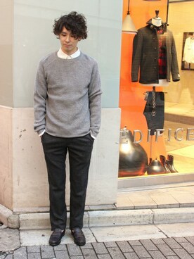 417 officialさん(メンズ・173cm)の秋コーディネート