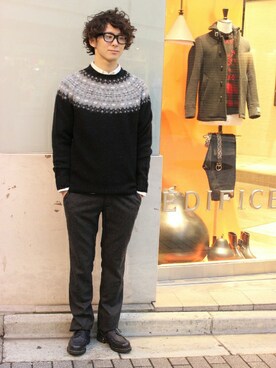 417 officialさん(メンズ・173cm)の秋コーディネート