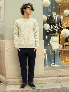 417 officialさん（メンズ・173cm）の冬コーディネート