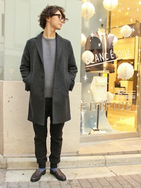 417 officialさん（メンズ・173cm）の冬コーディネート