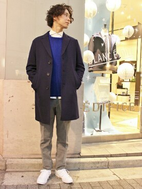 417 officialさん（メンズ・173cm）の冬コーディネート