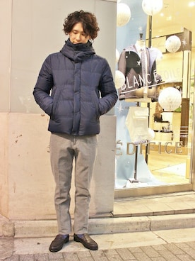 417 officialさん(メンズ・173cm)の冬コーディネート