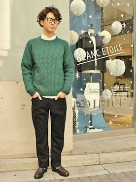 417 officialさん（メンズ・173cm）の冬コーディネート