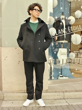 417 officialさん（メンズ・173cm）の冬コーディネート