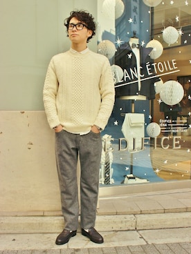 417 officialさん（メンズ・173cm）の冬コーディネート