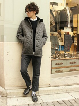 417 officialさん(メンズ・173cm)の冬コーディネート