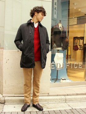 417 officialさん（メンズ・173cm）の冬コーディネート