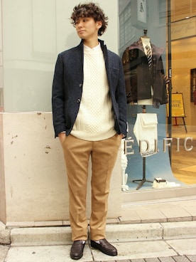 417 officialさん(メンズ・173cm)の冬コーディネート