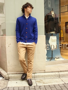 417 officialさん（メンズ・173cm）の冬コーディネート