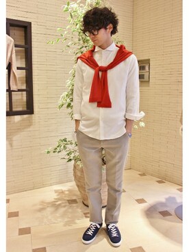 417 officialさん（メンズ・173cm）の冬コーディネート