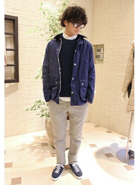 417 officialさん（メンズ・173cm）の冬コーディネート