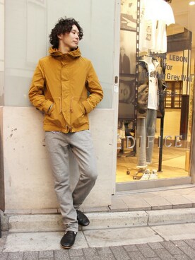 417 officialさん(メンズ・173cm)の冬コーディネート