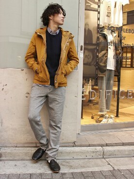 417 officialさん(メンズ・173cm)の冬コーディネート