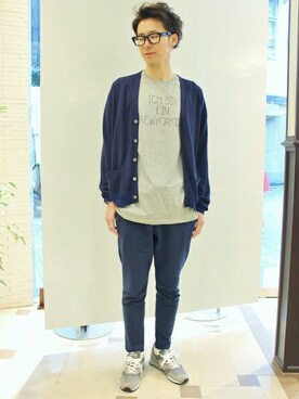 417 officialさん(メンズ・173cm)の春コーディネート