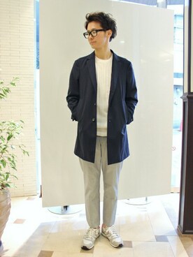 417 officialさん(メンズ・173cm)の春コーディネート